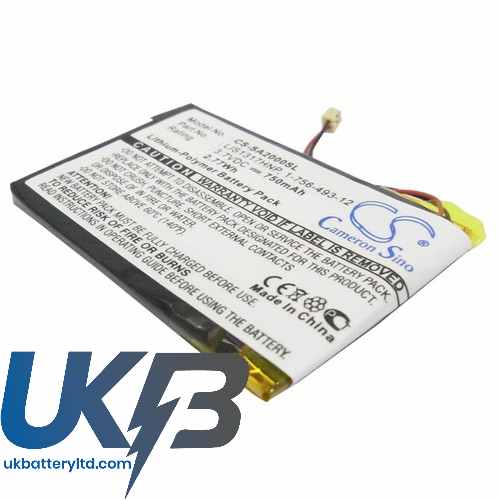 SONY 1 756 493 12 Compatible Replacement Battery