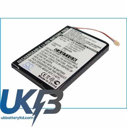 Sony 1-756-608-21 5Y30A1697 LIS1356HNPA NW-A3000 series NW-A3000V Compatible Replacement Battery