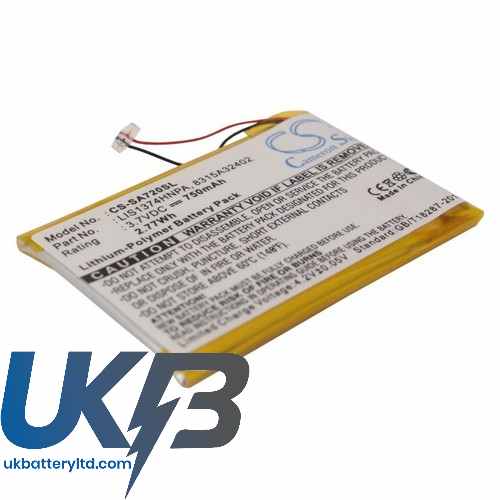 SONY 1 756 702 12 Compatible Replacement Battery