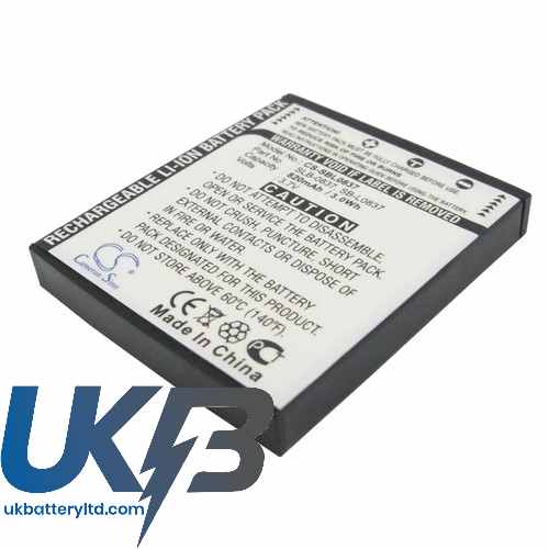 SAMSUNG Digimax i5 Compatible Replacement Battery