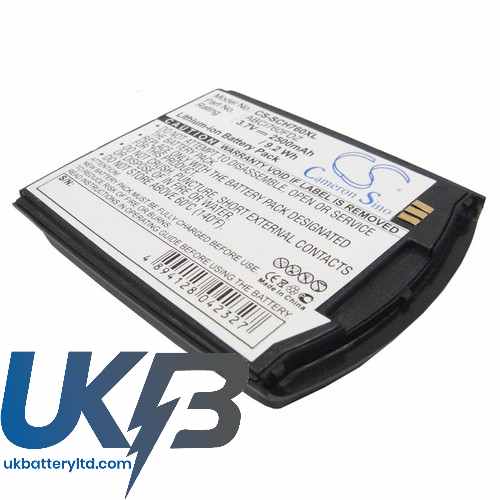 VERIZON SCH I760 Extended Compatible Replacement Battery