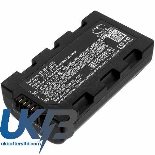 Sokkia 61117 Compatible Replacement Battery