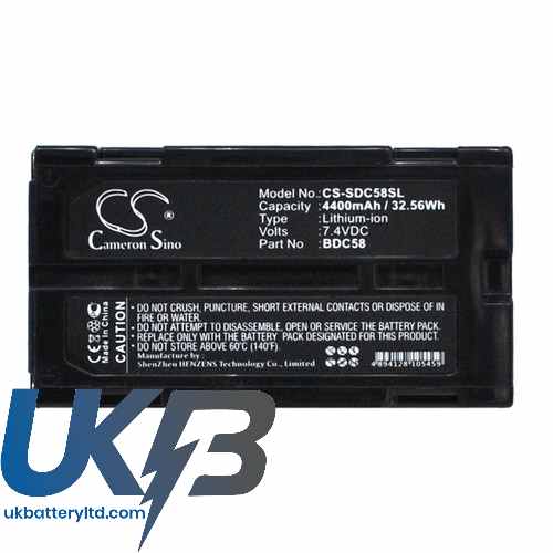 SOKKIA SDL30M10 Compatible Replacement Battery