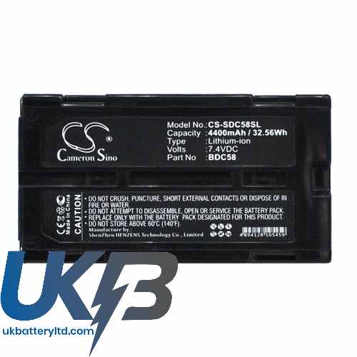 SOKKIA SET630R3 Compatible Replacement Battery