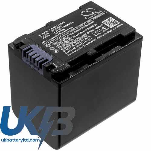 Sony FDR-AXP33 Compatible Replacement Battery