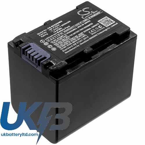 Sony FDR-AX700 Compatible Replacement Battery