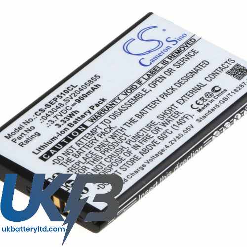 SWISSVOICE 43048 Compatible Replacement Battery