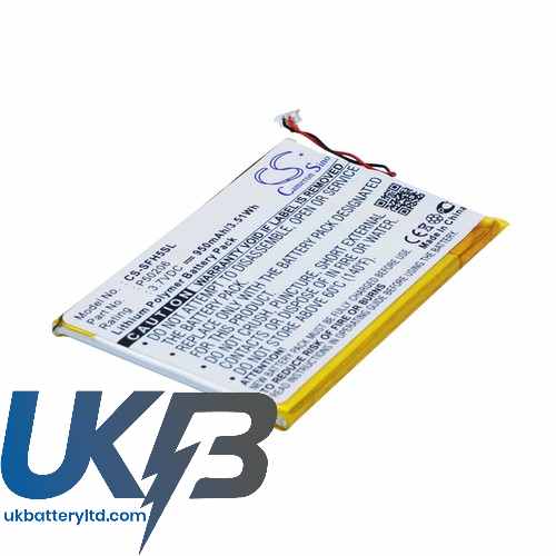 JNC P50206 SSF-H5 Compatible Replacement Battery