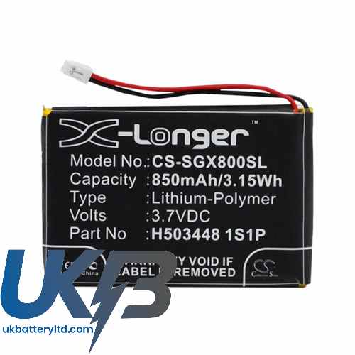 SKYGOLF X8F Compatible Replacement Battery