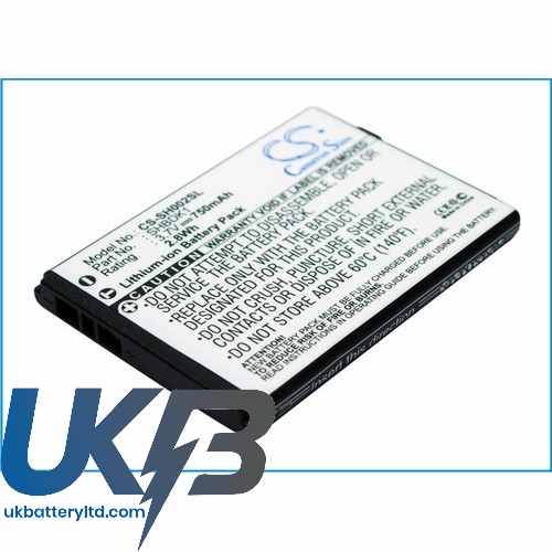 SHARP 002SH Compatible Replacement Battery
