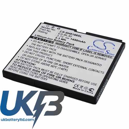 SHARP SH8188U Compatible Replacement Battery