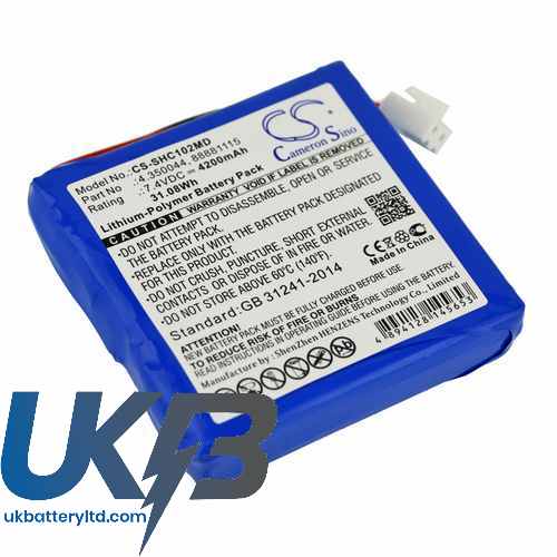 Schiller 88881115 Compatible Replacement Battery