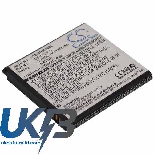 SAMSUNG SCH I939D Compatible Replacement Battery