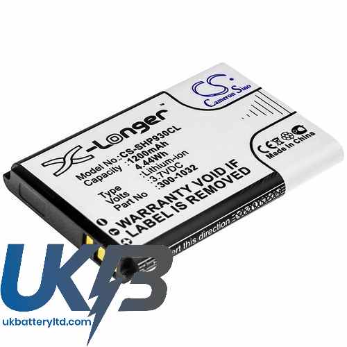 Shoretel 10000058 Compatible Replacement Battery