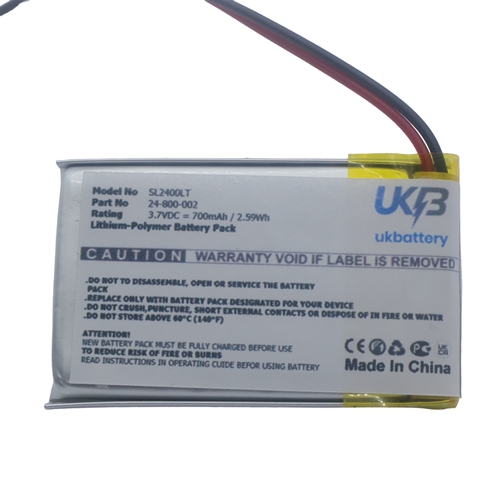 Solar LED Light SL-24000 Compatible Replacement Battery