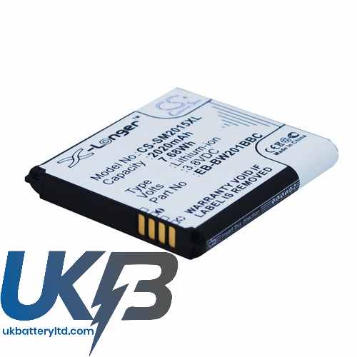 SAMSUNG EB BW201BBC Compatible Replacement Battery