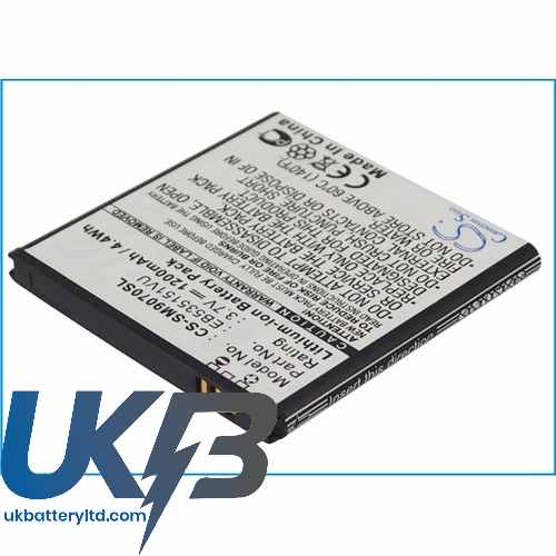 Samsung EB535151VU EB535151VUBSTD Galaxy S Advance GT-B9120 GT-I659 Compatible Replacement Battery