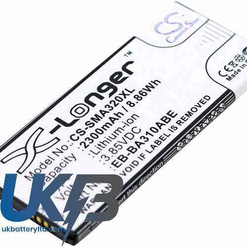 SAMSUNG Galaxy A3 2016 LTE Compatible Replacement Battery