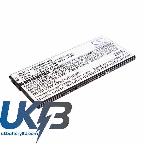 SAMSUNG SM A510F Compatible Replacement Battery