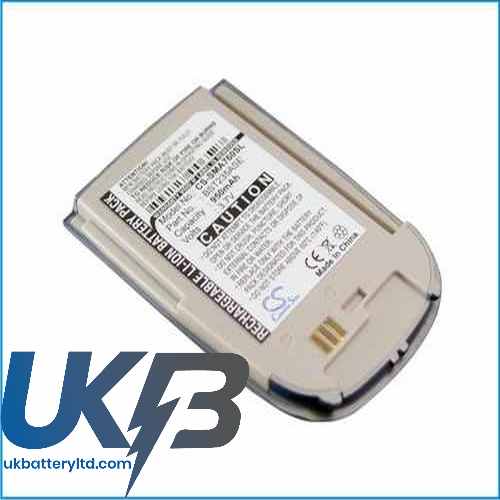 Samsung SPH-A760 Compatible Replacement Battery