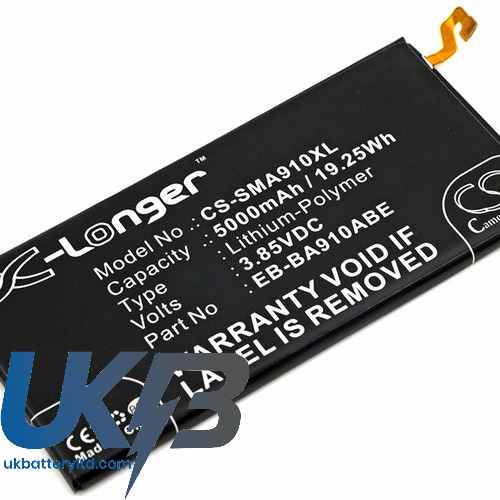 SAMSUNG SM A910F-DS Compatible Replacement Battery