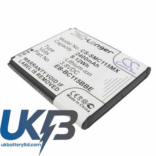 SAMSUNG SM C1158 Compatible Replacement Battery