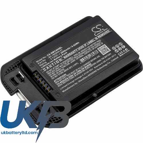 Symbol MC40N0-SLK3R0112 Compatible Replacement Battery