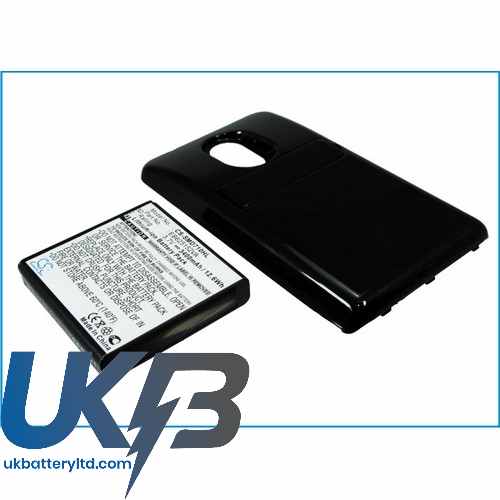 SAMSUNG SPH D710 Extended With Back Cover Compatible Replacement Battery