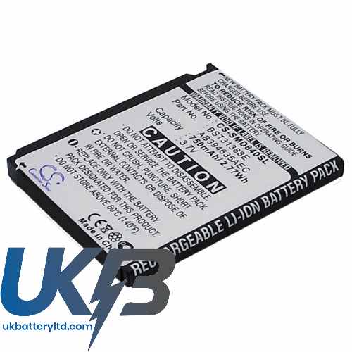 Samsung AB394635AEC/STD AB394635CC BST31388E M359 SGH-D840 SGH-D848 Compatible Replacement Battery