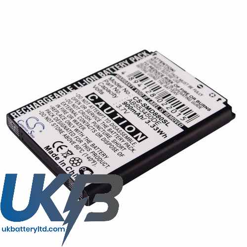 SAMSUNG SGH W629 Compatible Replacement Battery