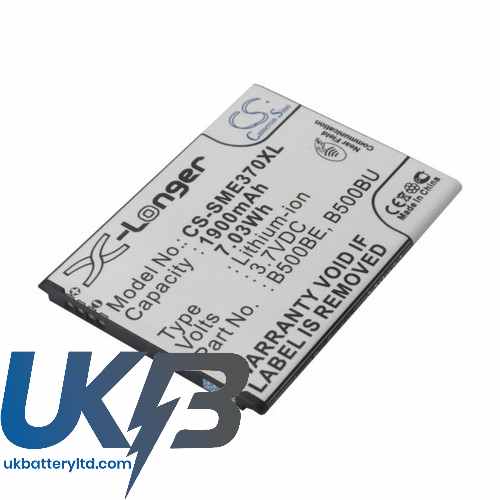 SAMSUNG SHV E370D Compatible Replacement Battery