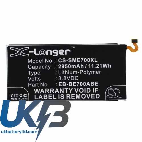 SAMSUNG SM E700S Compatible Replacement Battery