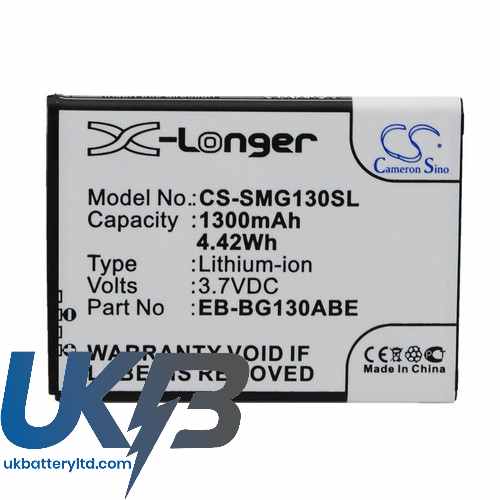 SAMSUNG SM G130H Compatible Replacement Battery