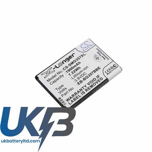 SAMSUNG SM G357M Compatible Replacement Battery