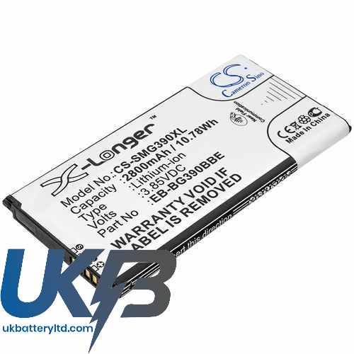 Samsung EB-BG390BBE Compatible Replacement Battery