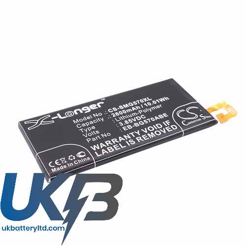 SAMSUNG SM G5700 Compatible Replacement Battery