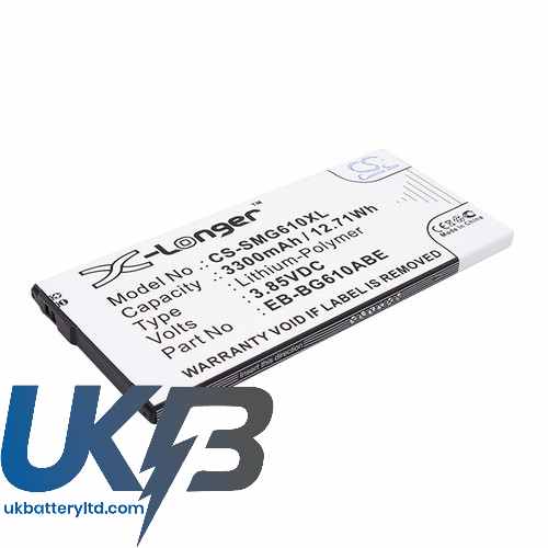 SAMSUNG EB BG610ABE Compatible Replacement Battery