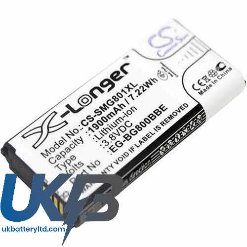 Samsung EB-BG800BBE Compatible Replacement Battery