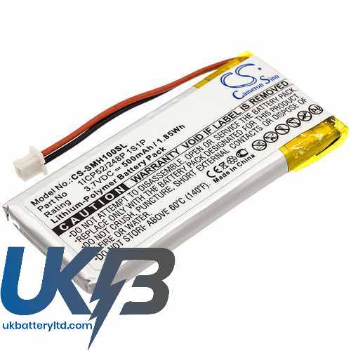 Sena SMH-10 Compatible Replacement Battery