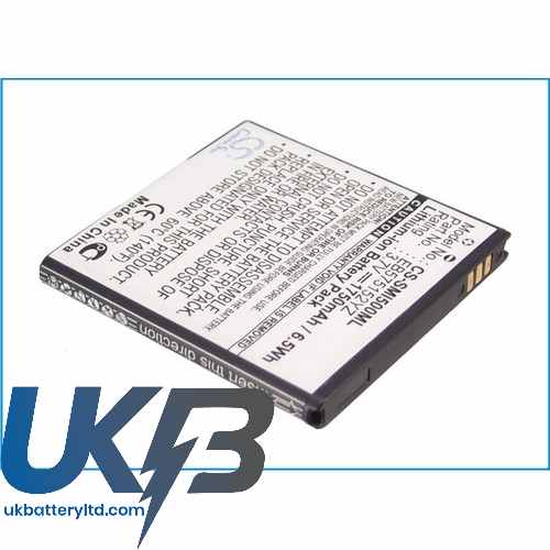 Verizon EB575152YZ Fascinate i500 Galaxy Compatible Replacement Battery