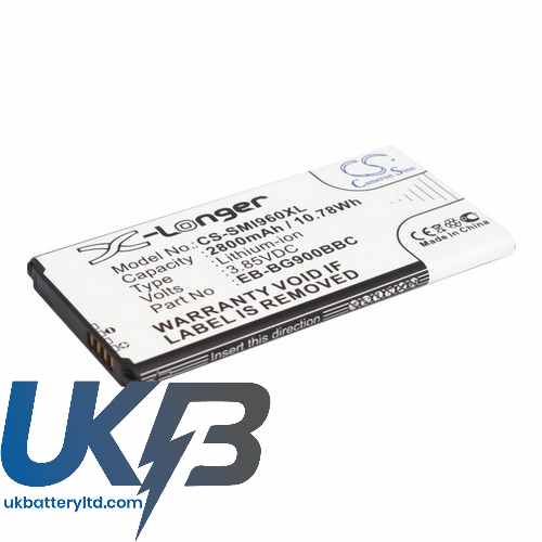 SAMSUNG Galaxy S 5PrimeLTE Compatible Replacement Battery