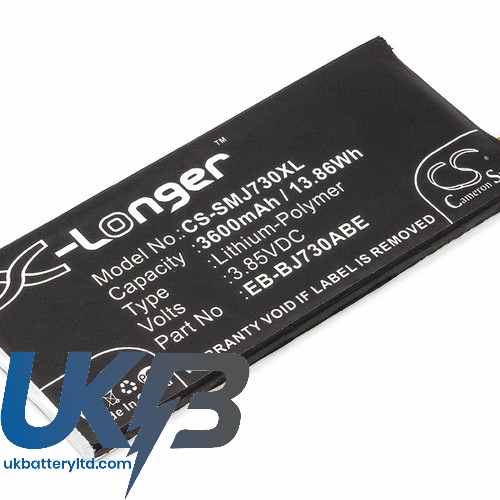 SAMSUNG Galaxy J7 7 TD LTE Compatible Replacement Battery