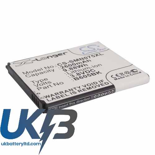 SAMSUNG B605BK Compatible Replacement Battery