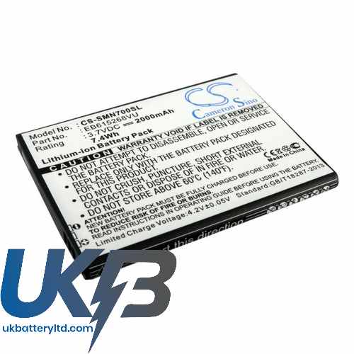 SAMSUNG GT N7000 Compatible Replacement Battery