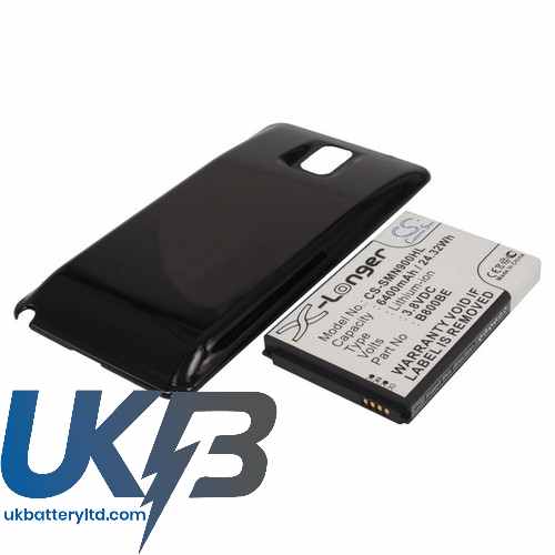 Samsung B800BE B800BK B800BU Galaxy Note 3 III SC-01F Compatible Replacement Battery