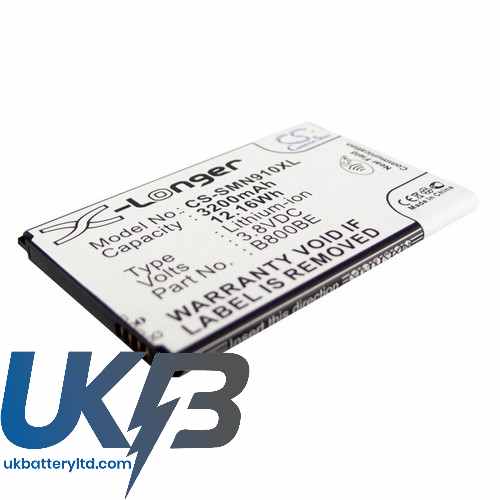 SAMSUNG Galaxy Note III Compatible Replacement Battery