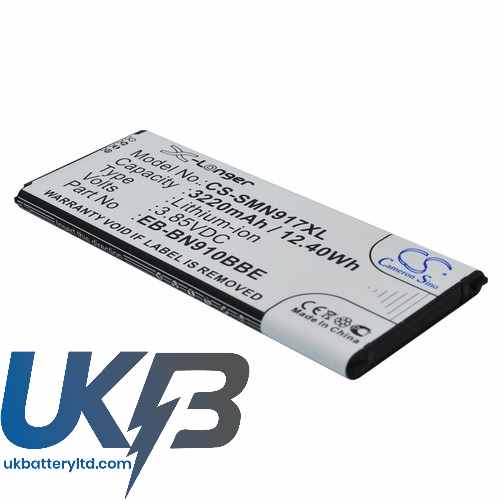 SAMSUNG SM N910W8 Compatible Replacement Battery