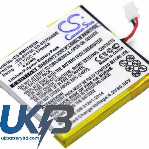 SAMSUNG EB BR750 Compatible Replacement Battery