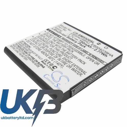 SAMSUNG GT S5200 Compatible Replacement Battery