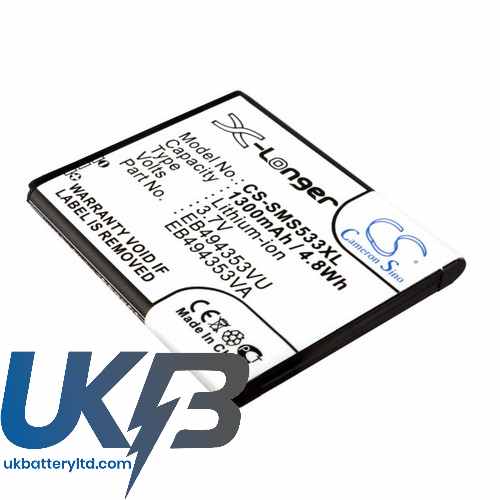 SAMSUNG GT S7230 Compatible Replacement Battery